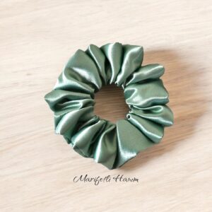 Çağla Yeşili Saten Toka