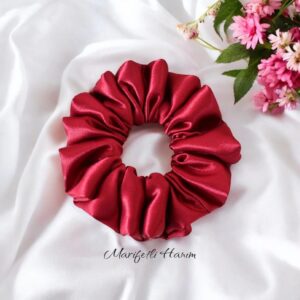 Kırmızı Saten Toka