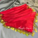 Kırmızı saten halay mendili, Kırmızı saten kına mendili